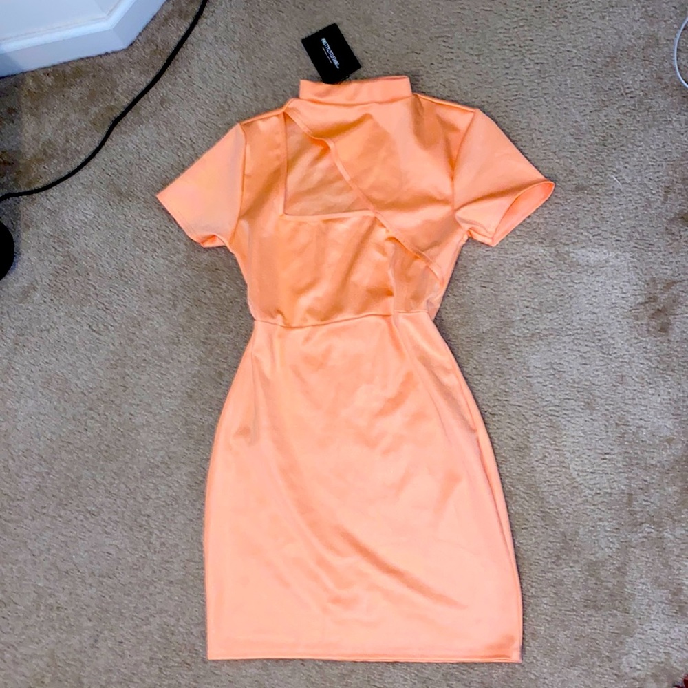 Peach Bodycon Dress *SOLD OUT AT PLT*